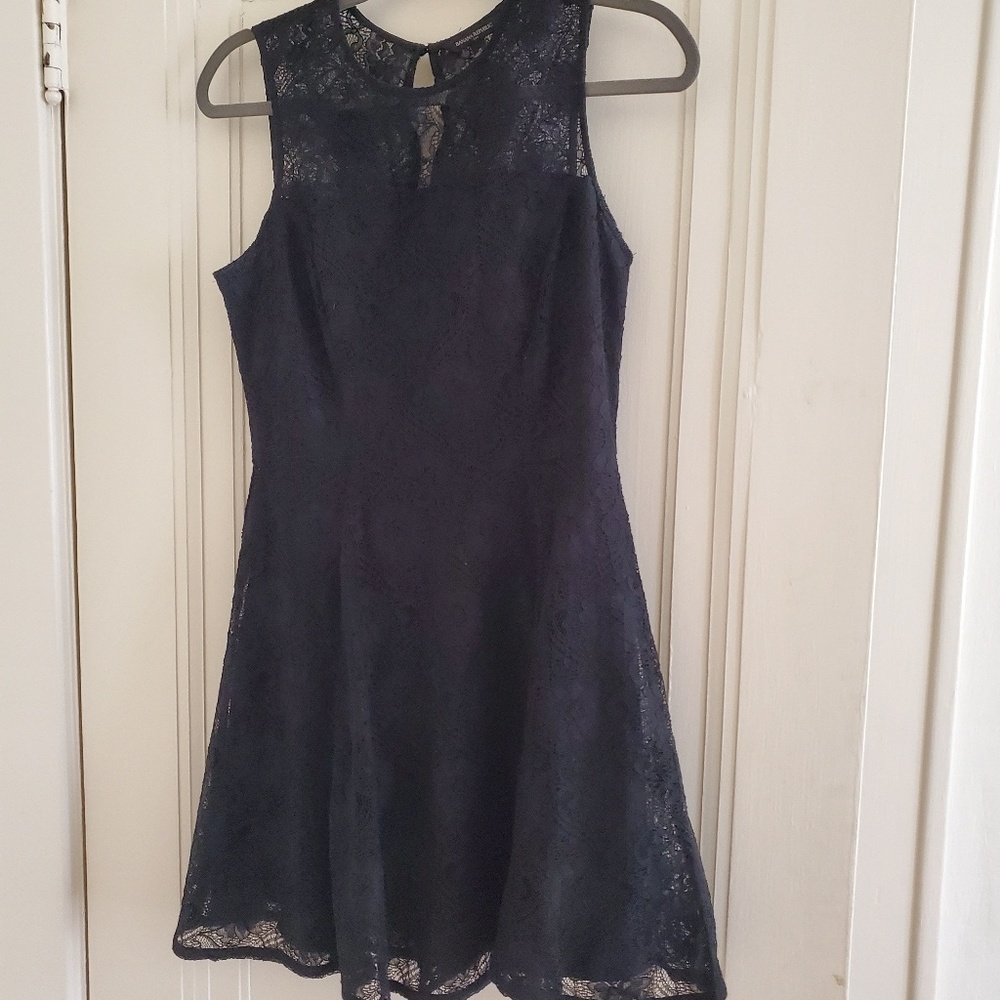 Banana Republic Black Lace Dress